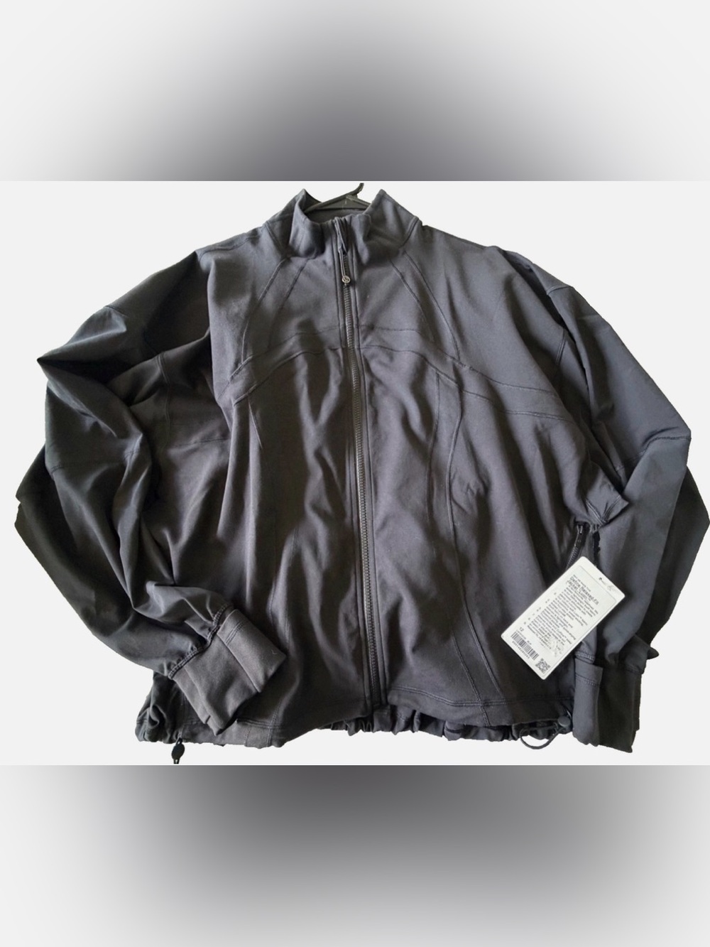 Lululemon Define Relaxed-Fit Jacket *Luon Black Size 12 NWT*Detached* - Picture 13 of 13